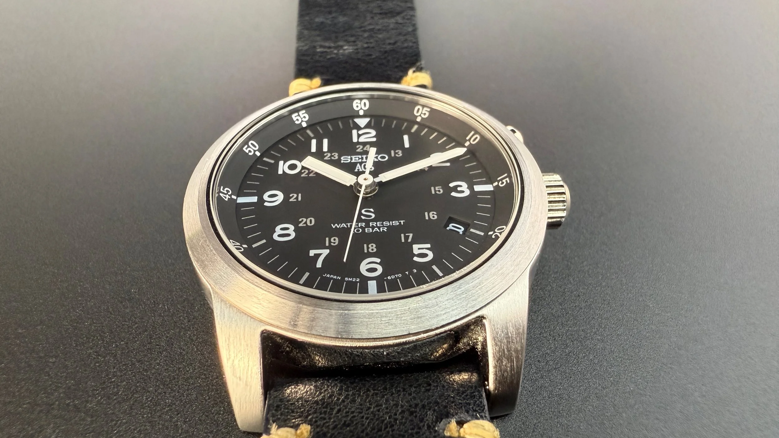 時計 SEIKO AGS 5M22-6C20 Seiko SUS 5M22-6C20 SCFT001 — VintageSeikos.NL